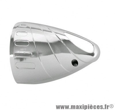 PROTECTION POT D'ECHAPPEMENT INFERIEUR MAXISCOOTER RB MAX POUR: YAMAHA TMAX 500 2001-2006 CHROME