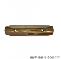 PROTECTION POT D'ECHAPPEMENT MAXISCOOTER RB MAX POUR: YAMAHA TMAX 500 / 530 <2008 BRONZE (ENTRAXE 255 mm )