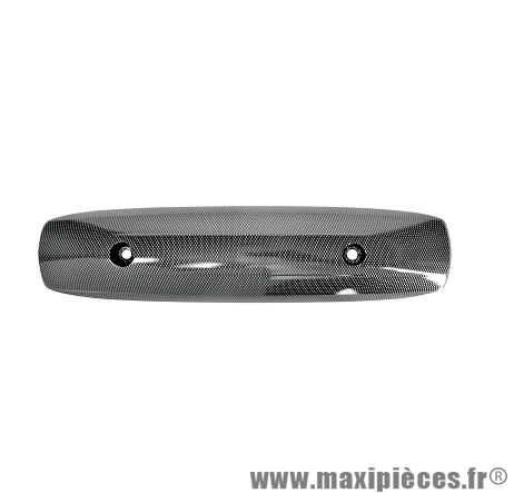 PROTECTION POT D'ECHAPPEMENT MAXISCOOTER RB MAX POUR: YAMAHA TMAX 500 / 530 <2008 CARBONE ( ENTRAXE 255mm )