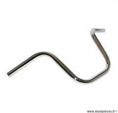 Guidon acier chrome pour cyclomoteur peugeot 103 sp