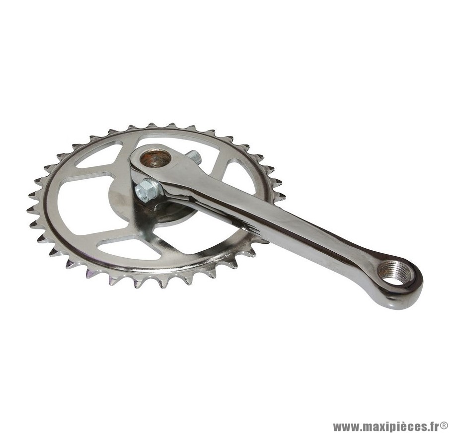 Manivelle droit avec plateau adaptable solex
