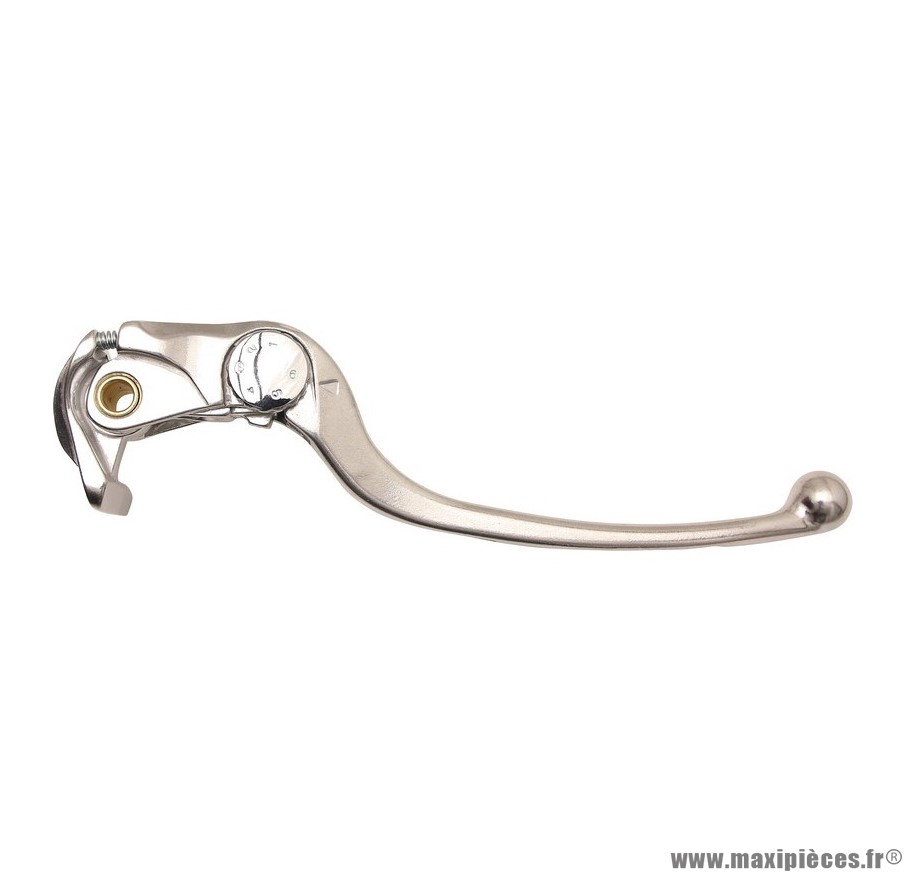 Levier de frein poli pour moto suzuki gsx-r 1300cc b-king 2008>2010, gsx-r 600-750-1000cc 2004>2010 / triumph 1050cc speed-triple 2011>2015