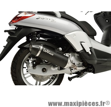 Pot d'échappement Leovince SBK Nero pour maxiscooter Yamaha X-MAX 125/ X-City 125