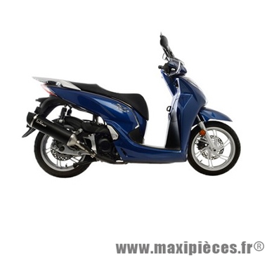 Pot d'échappement Leovince SBK Nero pour maxiscooter Honda SH 300 '16