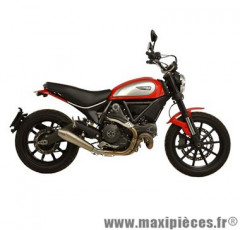Pot d'échappement Leovince SBK GP Style pour moto Ducati Scrambler 800