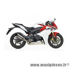 Pot d'échappement Leovince SBK LV One inox pour moto Honda CB 600 F'13