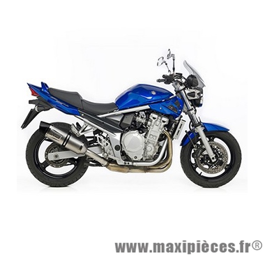 Pot d'échappement Leovince SBK LV One inox pour moto Suzuki GSF 650 Bandit '07