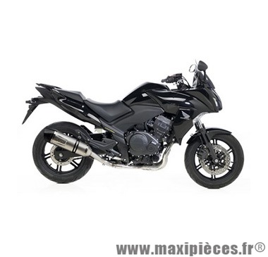 Pot d'échappement Leovince SBK LV One inox pour moto Honda CBF 1000 '10