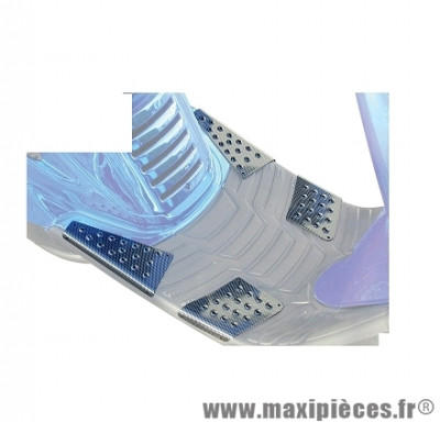 Jeu 4 repose pieds alu imitation carbone pour scooter booster