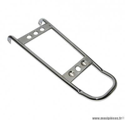 Porte bagage arrière chromé pour cyclomoteur Peugeot 103 sp mvl vogue spx