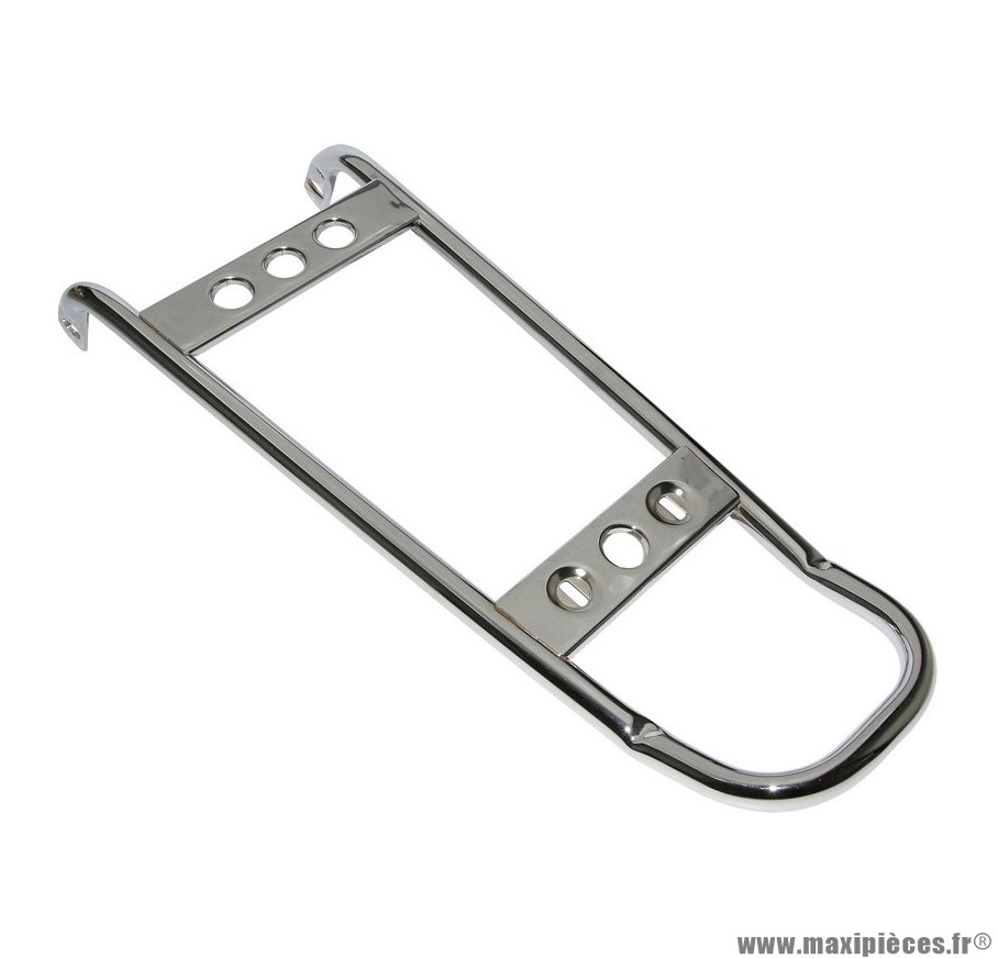 Porte bagage arrière chromé pour cyclomoteur Peugeot 103 sp mvl vogue spx