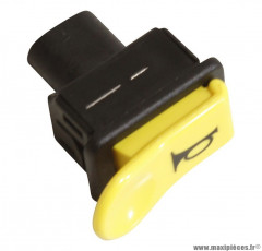 Commodo-commutateur avertisseur gauche pour scooter 50 piaggio zip 2T 1992>1999, nrg 1994>1999>, typhoon 1994>1999, free 1992>1999, quartz 1992>1995, sfera 1992>1996