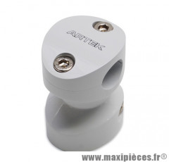 POTENCE SCOOTER ARTEK K1 POUR PIAGGIO 50 NRG, NTT ALU COULEUR BLANC