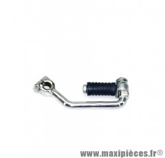 Kick démarrage acier chrome pour scooter peugeot trekker / speedfight