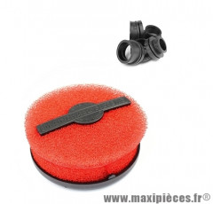 FILTRE A AIR MARCHALD POWER FILTER ROUGE L 65MM DIAMETRE: 28-43MM