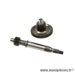 ENGRENAGE / TRANSMISSION POUR SCOOTER MARQUE DOPPLER POUR: GY6 / KYMCO / VCLIC 4 TEMPS 18 / 50 / 15 (2 PIECES)