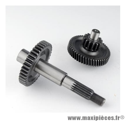 ENGRENAGE / TRANSMISSION POUR SCOOTER MARQUE DOPPLER POUR: BOOSTER -52 / 15-39 (2PCS)(AXE ROUE AR)