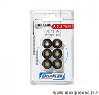 GALET / ROULEAU DE MARQUE DOPPLER 17X12 - 6,5G (X6) * Déstockage !