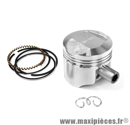Piston complet axe 10mm diamètre 39mm pour scooter Peugeot Kisbee Django 50cc 4TPS, SYM 4TPS 50CC E3