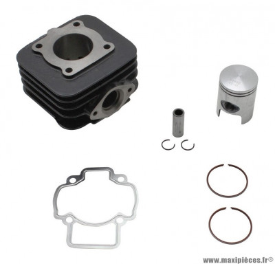 CYLINDRE PISTON DE SCOOTER DR FONTE POUR PIAGGIO 50 ZIP 2T, TYPHOON, LIBERTY 2T/GILERA 50 STALKER, ICE/APRILIA 50 SR AIR