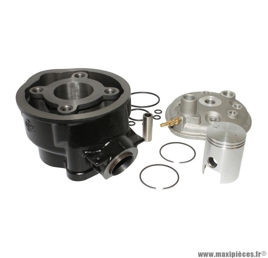 HAUT MOTEUR 50 A BOITE ARTEK K1 FONTE POUR MINARELLI 50 AM6/MBK 50 X-POWER, X-LIMIT/YAMAHA 50 TZR, DTR/PEUGEOT 50 XPS/RIEJU 50 RS1/BETA 50 RR/APRILIA 50 RS 1995>2005