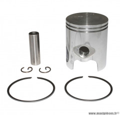 PISTON SCOOTER ARTEK K2 ALU 2 SEGMENTS POUR MBK 50 BOOSTER, OVETTO 2T, STUNT/YAMAHA 50 BWS, NEOS 2T, SLIDER/APRILIA 50 SR/MALAGUTI 50 F10