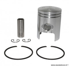 Piston Olympia pour scooter Piaggio 50 ZIP 2T, TYPHOON NRG, GILERA STALKER RUNNER DNA 50CC (Ø 40mm axe 12mm)