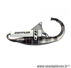 POT D'ECHAPPEMENT SCOOTER DE DOPPLER S3R EVOLUTION POUR: NITRO / AEROX / OVETTO / NEOS / MACH G SILENCIEUX BLANC