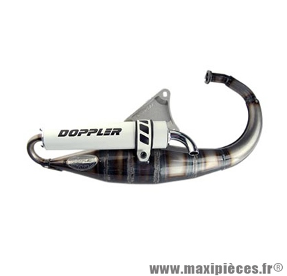 POT D'ECHAPPEMENT SCOOTER DE DOPPLER S3R EVOLUTION POUR: BOOSTER / STUNT / BW'S / SLIDER SILENCIEUX BLANC
