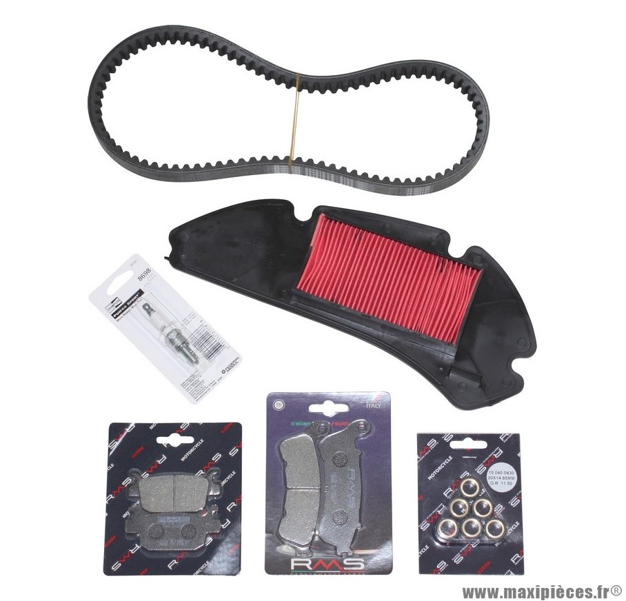 Kit entretien pour maxi scooter 125cc honda sh après 2009