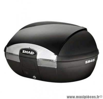 Top case Shad 45 litres noir (capacité 2 casques integraux)