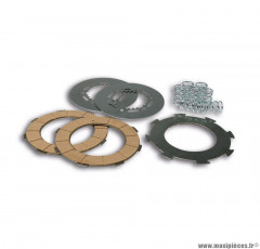 Jeu disques embrayage (7 ressorts) Malossi pour VESPA COSA 125-150-200cc, T5 125cc, PX 200cc