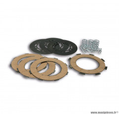 Jeu disques embrayage (7 ressorts) MHR Malossi pour VESPA COSA 125-150-200cc, T5 125cc, PX 200cc