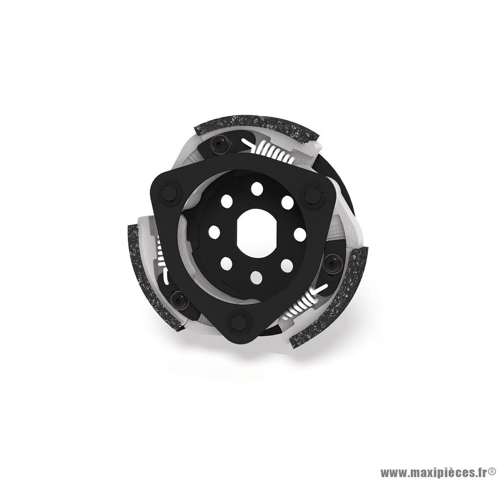 Embrayage Maxi delta clutch autom. regl. pour cloche d'embrayage diam.134 Malossi pour PIAGGIO FLY, MEDLEY, VESPA GTS, LX 125cc / PIAGGIO LIBERTY, VESPA GTS, LX, SPRINT 150cc