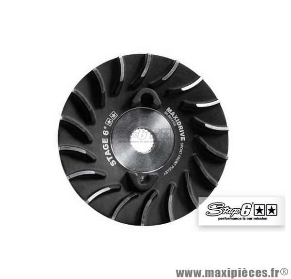 Poulie ventilée marque Stage 6 Maxidrive" pour Vespa LX 125cc / LX 150cc