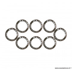 8 Galets Malossi HTRoll Ø 25x14,9 18grs pour variateur origine et multivar 2000 *Prix spécial !