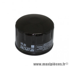 Filtre à huile Hiflofiltro HF184 pour Maxi-Scooter PIAGGIO 500cc X9 400cc MP3, PEUGEOT 500cc SATELIS, APRILIA 400/500cc ATLANTIC ET SCARABEO 2002>, GILERA 500cc NEXUS 2003>