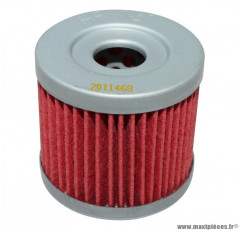 Filtre à huile Hiflofiltro HF131 (44x40mm) pièce pour Maxi-Scooter : SUZUKI 125 AN 1995>2000, DR 125 S, GN 125 E-HYOSUNG 125-250 AQUILA, 250 COMET