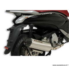 Pot d'échappement rx homologué - avec catalyseur pièce Malossi pour Piaggio Beverly Sport Tourin 350 cc