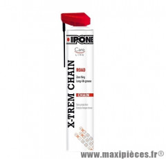 Graisse chaine Ipone xtrem chain road vendu en 750ml (aérosol) pièce pour Mécaboite, Moto, Quad, Mobylette