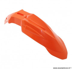 Garde boue avant orange (universel) pour motot 50 a boite supermotard