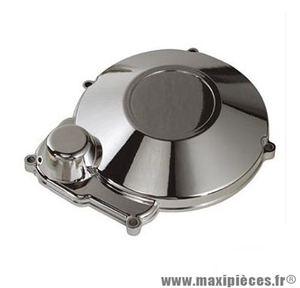 Carter allumage chrome pour 50 a boite moteur minarelli am6 / cpi