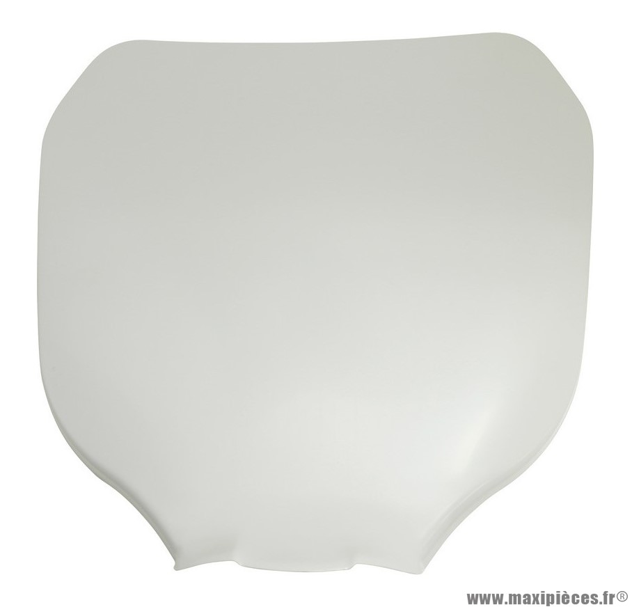 Tête de fourche blanche universelle pour moto cross - Masque avant adaptable * Prix spécial !