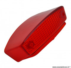 Cabochon feu arrière rouge pour 50 a boite derbi senda 1995>2001 / peugeot xp6, xr6 2003>2007 / malaguti f12 phantom 1994>1998 / gilera gsm après 1995 / bultaco astro / ducati monster