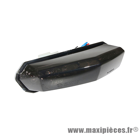 Feu arrière moto à leds homologué clignotant intégré pour Moto - Maxi  Pièces 50