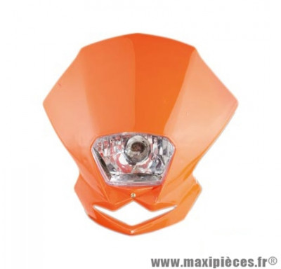 Tête de fourche blaster (12v35w) orange pour moto, 50 a boite, cyclomoteur