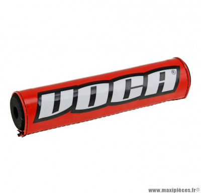 Mousse de guidon Voca 250mm pour guidon motocross avec barre couleur rouge