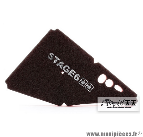 Mousse de filtre à air marque Stage 6 Double Mousse" pour Derbi Senda Euro3