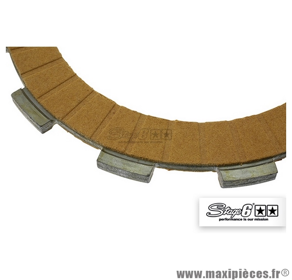 Disques d'embrayage carbone Stage 6 Racing" pour Derbi Euro 2 / Euro 3