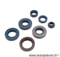 Joint spi moteur 50 à boite pour minarelli am6 / mbk 50 x - limit, x - power / yamaha 50 dtr, tzr / peugeot 50 xps, xr6 / rieju 50 rs1, smx / beta 50 rr / aprilia 50 rs, rx (kit) - Type origine, Top Perf